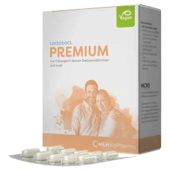 Lactobact Premium magensaftresistente Kapseln, 30 St> Bakterienkulturen