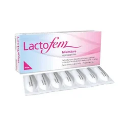 Lactofem Milchsäure Vaginalzäpfchen, 7 St> Intimpflege