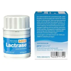 Lactrase 6.000 FCC Kapseln, 60 St