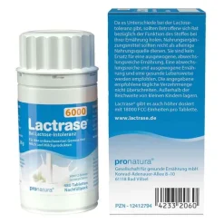 Lactrase 6.000 FCC Tabletten Klickspender Nachfüllpackung, 480 St><noscript><img width=