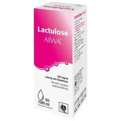 Lactulose AIWA 670 mg/ml Lösung zum Einnehmen, 1000 ml