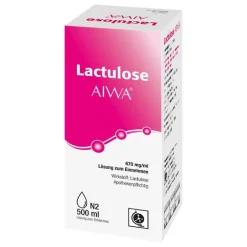 Lactulose AIWA 670 mg/ml Lösung zum Einnehmen, 500 ml