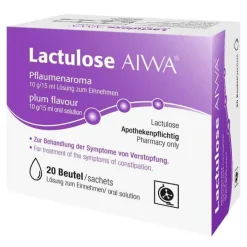 AIWA Lactulose Pflaumenaroma 10 g/15 ml Lösung zum Einnehmen, 20X15 ml> Abführmittel