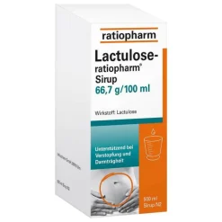 Ratiopharm Lactulose- Sirup, 500 ml> Abführmittel
