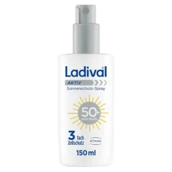 Ladival Aktiv Sonnenschutz-Spray LSF 50 + , 150 ml