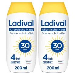 Ladival allergische Haut Sonnenschutz-Gel LSF 30 , 2x200 ml> Lsf 30