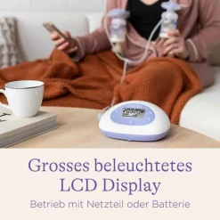 Lansinoh 2in1 elektrische Milchpumpe, 1 St