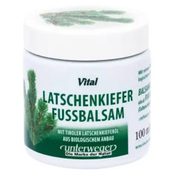 Latschenkiefer Fußbalsam Tiroler Waldmännlein, 100 ml