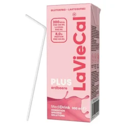Laviecal Plus Drink Erdbeere, 200 ml