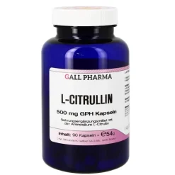 Hecht Pharma L-Citrullin 500 mg GPH Kapseln, 90 St> Aminosäuren