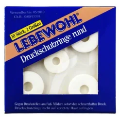 Lebewohl Druckschutzringe ru, 10 St> Pflaster & Zehenpolster