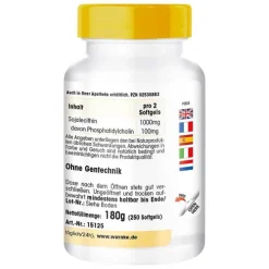 Warnke Lecithin 500 mg Kapseln, 250 St><noscript><img width=