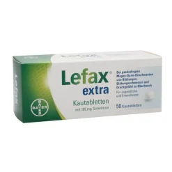 Lefax extra Kautabletten, 50 St> Medikamente Gegen Blähungen|Magentabletten