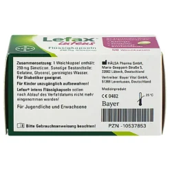 Lefax intens Flüssigkapseln 250 mg Simeticon, 50 St