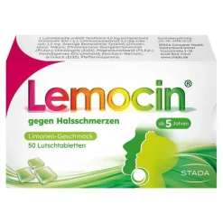 Lemocin ® gegen Halsschmerzen , 50 St> Halsschmerztabletten