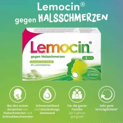 Lemocin® gegen Halsschmerzen , 20 St