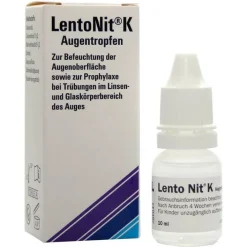 Lento Nit K Augentropfen, 10 ml> Augentropfen Trockene Augen