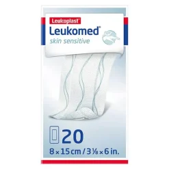 Leukomed ® skin sensitive 8x15 cm, 20 St> Sterilpflaster