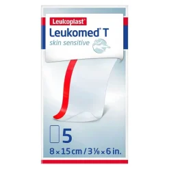 Leukomed ® T skin sensitive 8x15 cm, 5 St> Sterilpflaster|Spezialpflaster