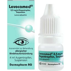 Levocamed 0,5 mg / ml Augentropfen Suspension, 4 ml> Augentropfen Allergie