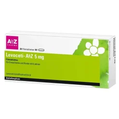 Levoceti-AbZ 5 mg Filmtabletten, 20 St