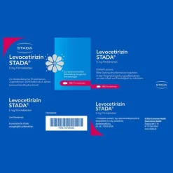 Stada Levocetirizin 5 mg Filmtabletten, 100 St> Levocetirizin|Cetirizin