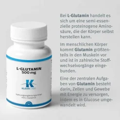 L-Glutamin 500 mg Kapseln, 60 St