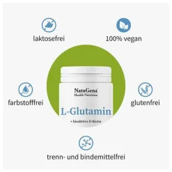 Natugena L-Glutamin Pulver, 150 g> Aminosäuren