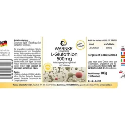 L-Glutathion 500 mg Tabletten, 100 St