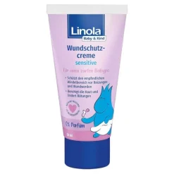 Linola Baby & Kind Wundschutzcreme sensitive, 50 ml>Kinder Haut- & Haarpflege|Für Kinder