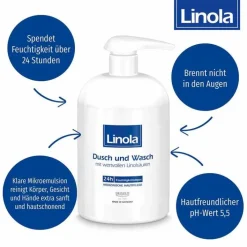 Linola Dusch und Wasch, 500 ml> Duschen & Waschen