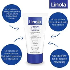 Linola Gesicht Creme, 50 ml> Tagespflege