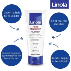 Linola Hautmilch Forte, 200 ml