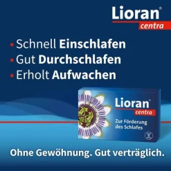 Lioran ® centra Zur Förderung des Schlafes, 50 St><noscript><img width=