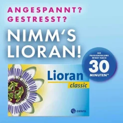 Lioran ® classic Für Nacht und Tag Die Passionsblume Hartkapseln, 80 St> Beruhigungsmittel