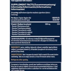 Liposomal Vitamin C 1000 mg Natriumascorbat Fle, 120 ml
