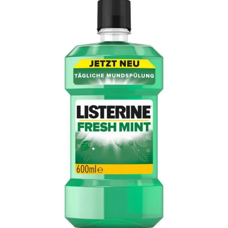 Listerine Fresh Mint Mundspülung, 600 ml