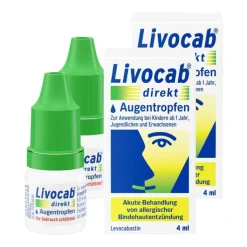 Livocab direkt Augentropfen bei Allergie, 2x4 ml