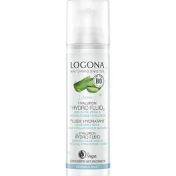 Logona Classic Hyaluron Hydro Fluid Bio-Aloe Vera & Hyaluron, 30 ml