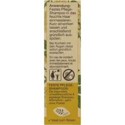 Logona festes Pflege Shampoo Bio-Hanf & Bio-Holunder, 60 g