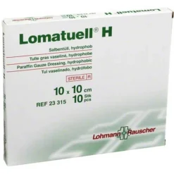 Lomatuell® H Salbentüll 10x10 cm, 10 St