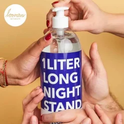 Loovara Long Night Stand Gleitgel mit Aloe Vera, 1 l><noscript><img width=