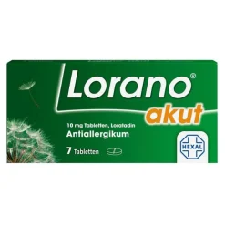 Lorano akut 10 mg Tabletten, 7 St