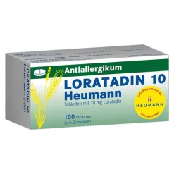 Heumann LORATADIN 10 Tabletten, 100 St> Loratadin|Allergie Tabletten