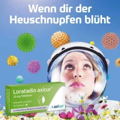 axicur Loratadin ® 10 mg Tabletten, 50 St><noscript><img width=