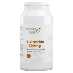 Vitaworld L-Ornithin 1000 mg Tabletten, 120 St> Aminosäuren