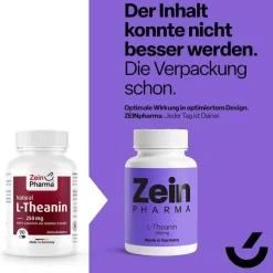 L-Theanin Natural 250 mg Kapseln Zeinpharma, 90 St
