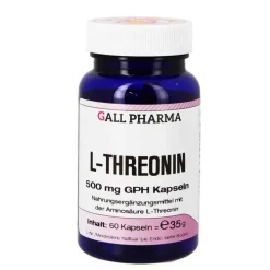 Hecht Pharma L-Threonin 500 mg GPH Kapseln, 60 St> Aminosäuren