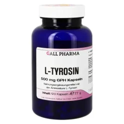 Hecht Pharma L-Tyrosin 500 mg GPH Kapseln, 120 St> Aminosäuren|Muskulatur