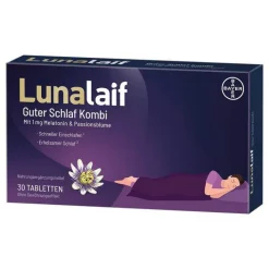 Lunalaif Guter Schlaf Kombi Tabletten, 30 St> Melatonin Tabletten